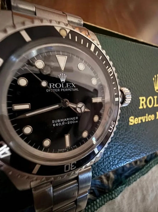 Vintage Rolex Submariner Automatic Watch – Authentic, Serviced, With Rolex Papers